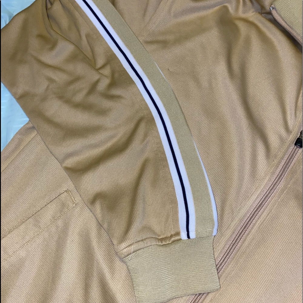 🚹XL New Balance Collared Track Jacket, Gold,RARE! - Picture 7 of 9